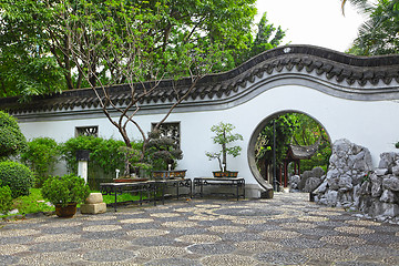 Image showing chinese garden