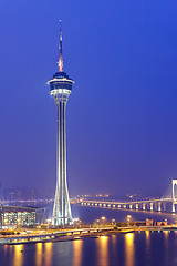 Image showing Macau at night