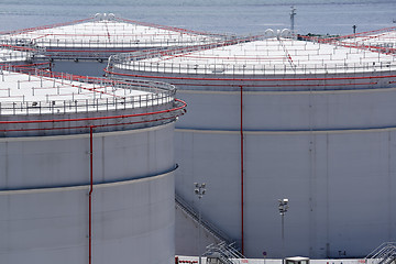 Image showing oil tanks