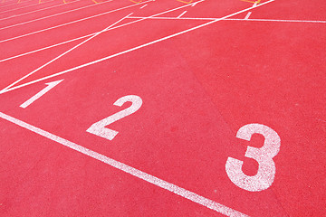 Image showing Running track