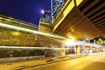 Image showing modern city at night