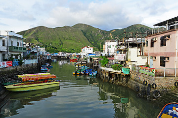 Image showing Tai O fishing village in Hong Kong