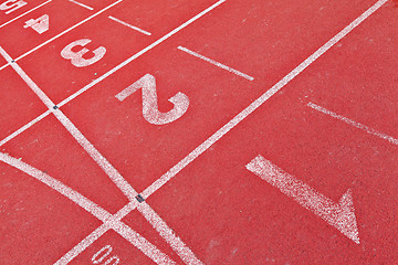 Image showing Running Track