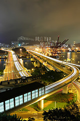 Image showing Cargo Terminal and highway