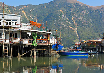 Image showing Tai O fishing village in Hong Kong