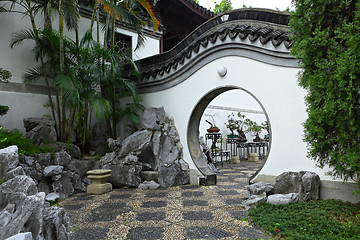 Image showing chinese garden