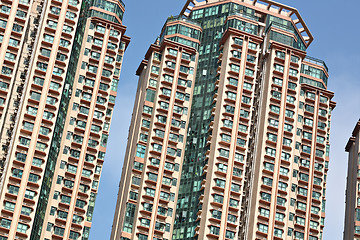 Image showing apartment house in Hong Kong