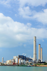 Image showing Coal fired electric power plant