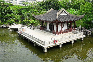 Image showing chinese garden