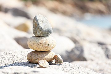 Image showing balance rocks
