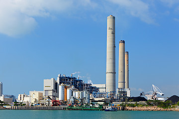 Image showing Coal fired electric power plant