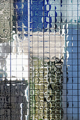 Image showing Abstract reflection background