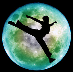 Image showing Moon dance