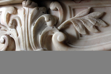 Image showing marble stone decoration