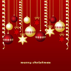 Image showing Elegant Christmas Background