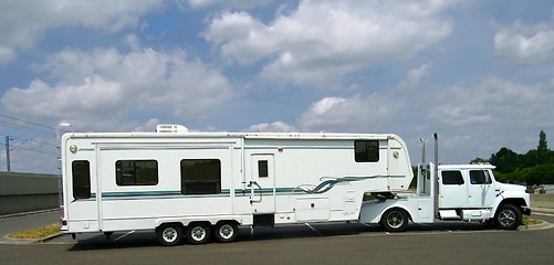 Image showing Motorhome