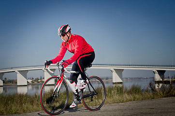 Image showing Cyclist