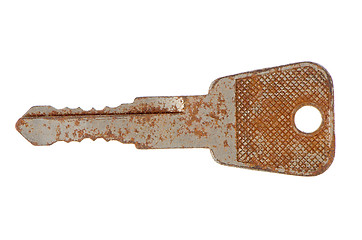 Image showing Old rusty key