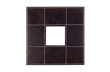 Image showing Leather picture frame 