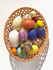 Image showing Easter eggs