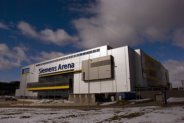 Image showing Siemens arena in Vilnius