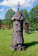 Image showing Bee hives 