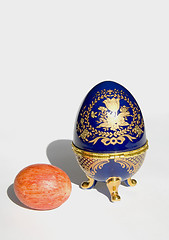 Image showing Faberge copy and Easter egg