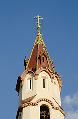 Image showing Tower of St. Nicholas church.