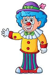 Image showing Image of cartoon clown 2