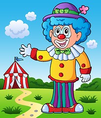 Image showing Clown theme picture 9