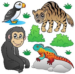 Image showing Zoo animals set 2