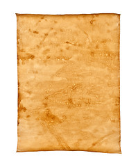 Image showing Grungy Old Paper isolated