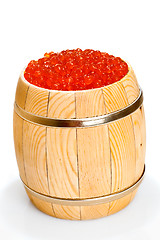 Image showing Russian red caviar 