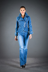 Image showing jeans collection clothes