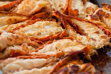 Image showing Fried lobsters