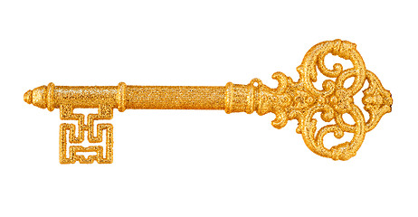 Image showing Gold key