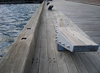 Image showing Dockland pier