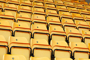 Image showing stadium seat