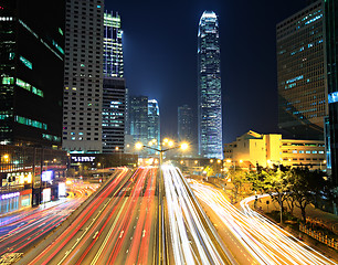 Image showing modern city at night