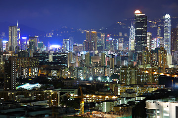 Image showing City at night