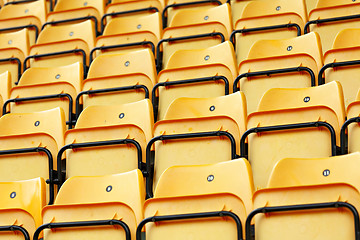 Image showing stadium seat