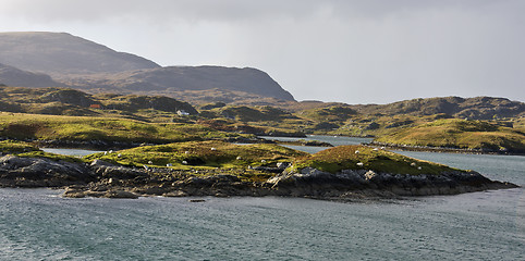 Image showing small isles at scotlands coast