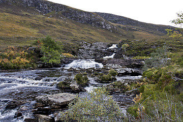 Image showing small river in scottish highlands