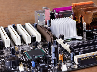 Image showing modern computer main board