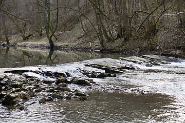 Image showing outdoor scene at small river