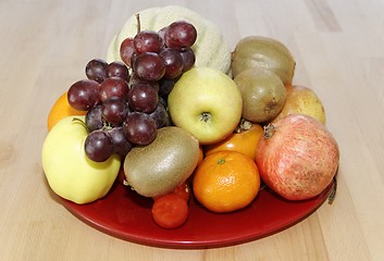 Image showing fruit plate