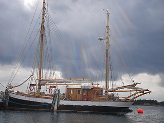 Image showing Boat in Sunlight