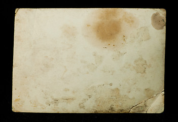 Image showing old paper sheet 