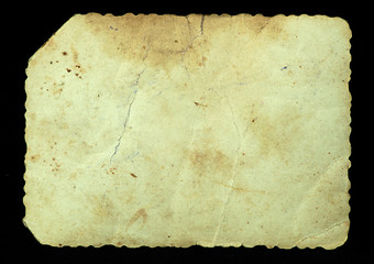 Image showing Old paper sheet