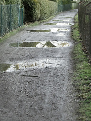 Image showing muddy path